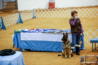 German Shepherd Club of Dallas Awards Table Fri