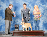 Bulldog #18 Mon NC BOS Scott Linda and Harion and Dave and Denise Clark Judge Charles Olvis