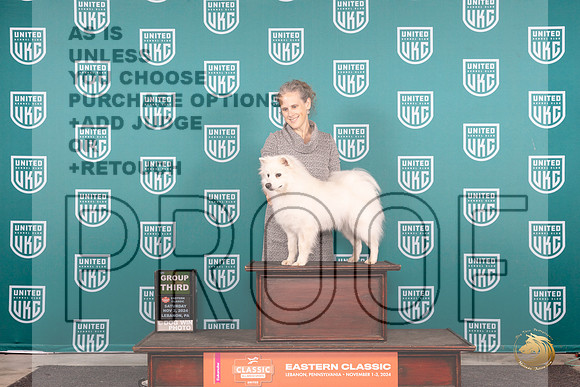 American Eskimo #266 Sat G3 Judge Kathy Russell__JP_2009_UKCEastern_2024_HR3