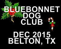 Belton Dec 2015 UKC Bluebonnet Dog Club