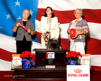 #99 Fri 2nd 9-12 Dog Cathey Karen and Dan Judge Erika Moureau