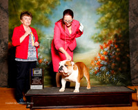 Bulldog #15 Sat BOB Halverson Eileen and Jim and Judy Claytor Judge Cindy Meyer