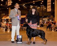 Rottweiler #35 Sun WD Baker Elizabeth Agent Colette Livingston Judge Dr Robert A Indeglia