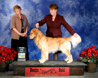 #101 Thurs Made the Cut Bred By Exhibitor Rivergate Lone Star CGC Carol J Griffin & CR Wolfrum & Debby Berry Judge Michele Stansbury Gawenka