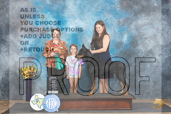 Doberman Pinscher #5 Sun OHG3 Judge Sandra Walker__JP_0095_Abilene_2024_HR3