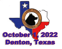 Lone Star Schipperke Denton Oct 1 2022