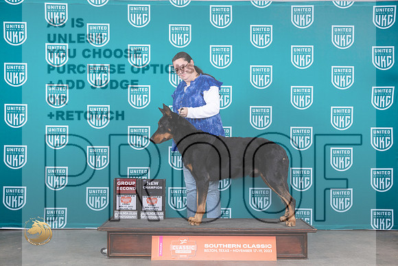 Beauceron #350 Fri G2CH Judge Karen Hynek_JP_3856_UKC Belton_2023_HR3