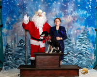 Saluki Sat Santa