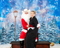 St Bernard Elizabeth Crook Santa