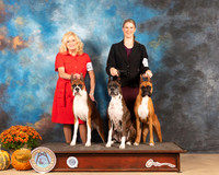 Boxer Lisa Goss Family