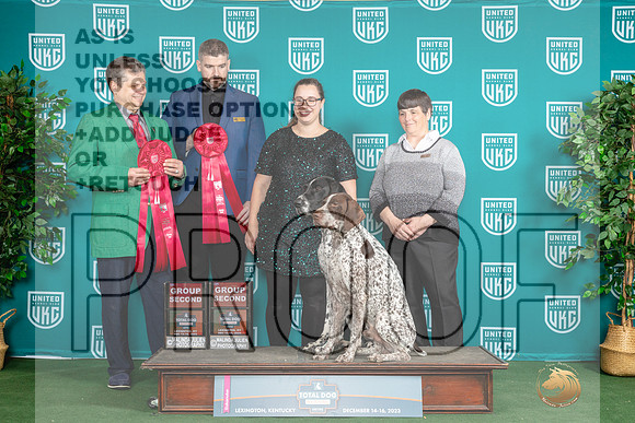 German Shorthaired Pointers #167 #168 Sat G2_JP_4778_UKCTDI_2023_HR3