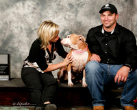 American Pit Bull Terrier Sat Custom Princess & Felicity Trammell