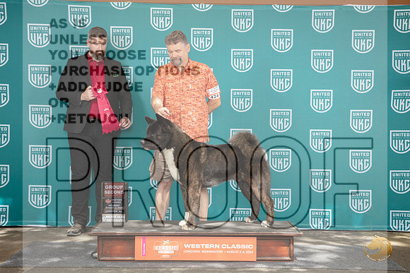 Akita #424 Sat G2 Judge Kevin Carroll__JP_1397_Longview WA_2024_HR3
