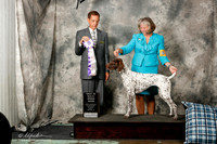 German Shorthaired Pointer #? Sat BIS Audrey Reed Judge M Heflin +A3 Pd