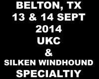 Belton UKC & Silken Windhound Spec Sept 2014