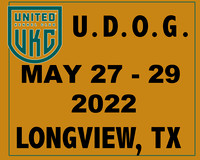 Longview UKC May 27-29 2022